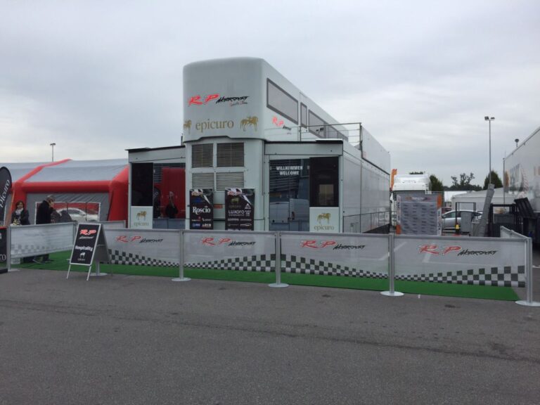Hospitality Spagna a Monza per la Formula 3 European Championship Team RP