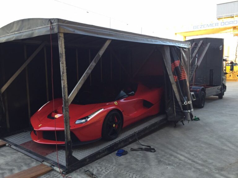 Affidato a Cesaro Group il trasporto Di questa stupenda Ferrari a Rotterdam