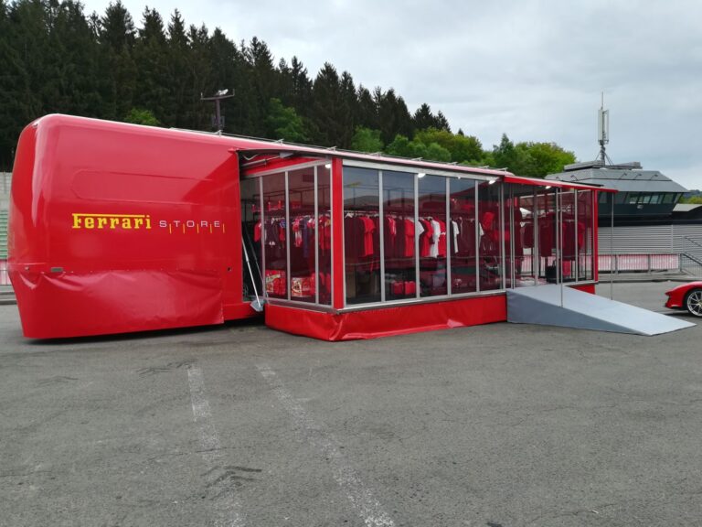 Ferrari Store al circuito di Spa-Francorchamps
